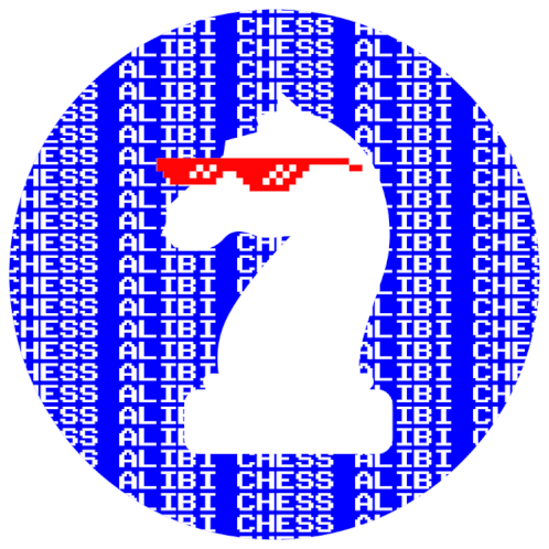 Alibi Chess Sticker - Alibi Chess Knight Stickers