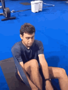 Aslan Karatsev Stretching GIF - Aslan Karatsev Stretching Tennis GIFs