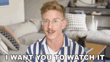 I Want You To Watch It Tyler Oakley GIF - I Want You To Watch It Tyler Oakley Tyler Oakley Channel GIFs
