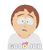 Good Job Sharon Marsh Sticker - Good Job Sharon Marsh South Park Stickers