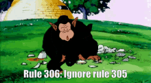 Rule306 Dragon Ball Rule GIF - Rule306 Dragon Ball Rule Bubbles Dbz GIFs