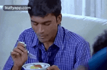 Dhanush .Gif GIF - Dhanush Food Eating GIFs