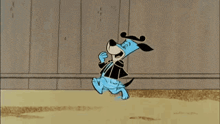 Hanna Barbera Huckleberry Hound GIF - Hanna Barbera Huckleberry Hound Running GIFs