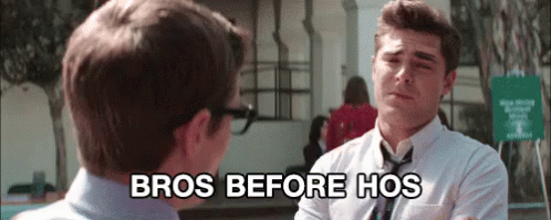 bros before hoes gif
