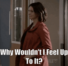 Greys Anatomy Amelia Shepherd GIF - Greys Anatomy Amelia Shepherd Why Wouldnt I Feel Up To It GIFs
