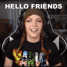 Hello Friends Maid Of Might GIF - Hello Friends Maid Of Might Jessica GIFs