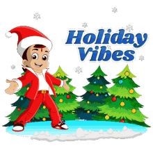 Holiday Vibes Chhota Bheem GIF - Holiday Vibes Chhota Bheem Christmas Ki Chuttiya GIFs