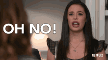 Oh No No GIF - Oh No No Chloe Bridges GIFs