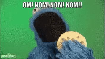 Cookie Monster Om GIF - Cookie Monster Om Nom GIFs