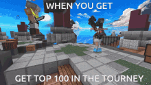 skywars player top100 tourney video game gameplay
