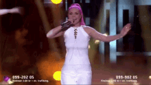 Dinah Nah Make Me La La La GIF - Dinah Nah Make Me La La La Melodifestivalen GIFs