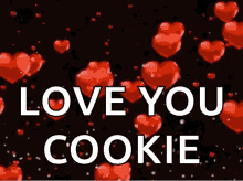 Hearts Love GIF - Hearts Love I Love You Cookie GIFs
