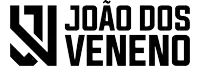 a logo for joao dos veneno with a white background