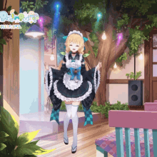 pomu pomu rainpuff maid maid outfit