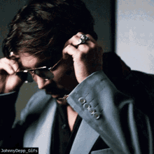Johnny Depp Deauville2019 GIF - Johnny Depp Deauville2019 Shades On GIFs