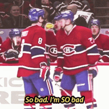 Montreal Canadiens So Bad GIF - Montreal Canadiens So Bad Im So Bad GIFs