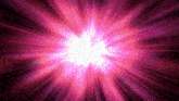 a purple background with a white light coming out of the center