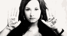 Demi Lovato Love GIF - Demi Lovato Love You Are Not Alone GIFs