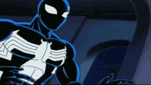 Black Spiderman Spider Man Web GIF - Black Spiderman Spider Man Web Symbiote GIFs