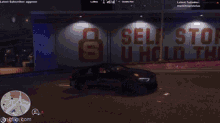 a screenshot of a car with the words latest follower appearing