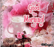 Good Morning Mug GIF - Good Morning Mug Rose GIFs