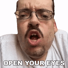open your eyes ricky berwick don%27t close your eyes you have to keep your eyes open