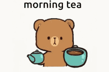 Morning Tea GIFs | Tenor