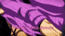 Diavolo Jojo GIF - Diavolo Jojo Time For Donuts GIFs