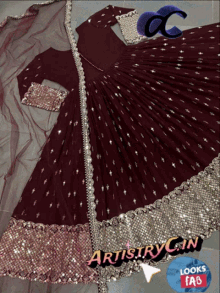 Georgette Gown Readymade Gown GIF