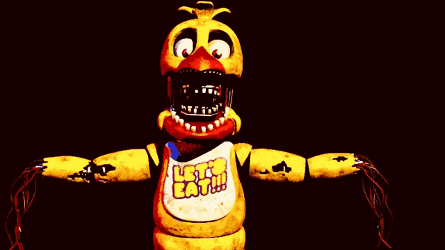 Withered Chica GIF - Withered Chica - Discover & Share GIFs