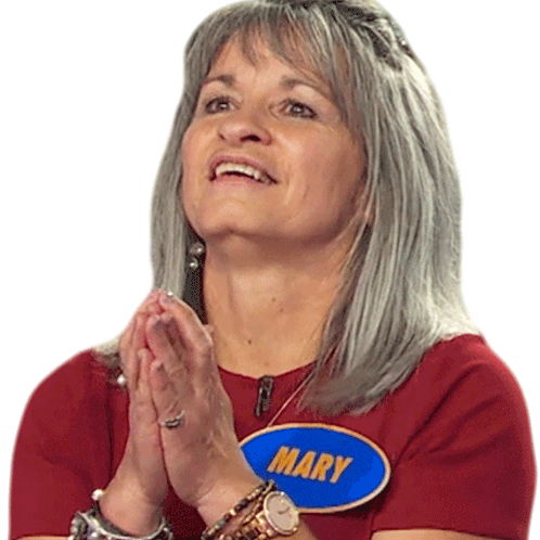 Praying Mary Sticker