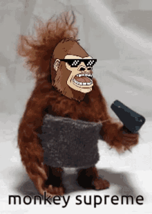 Hairdryer Monkey Hairdryer Ape GIF - Hairdryer Monkey Hairdryer Ape Windy Ape GIFs