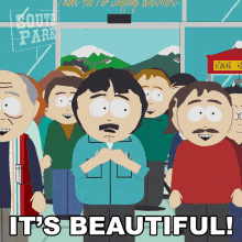 Its Beautiful Randy Marsh GIF - Its Beautiful Randy Marsh South Park GIFs