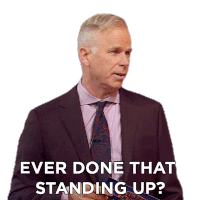 Ever Done That Standing Up Gerry Dee Sticker - Ever Done That Standing Up Gerry Dee Family Feud Canada Stickers