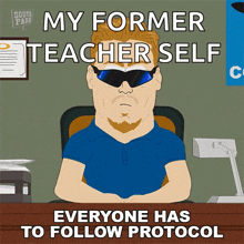 Everyone Has To Follow Protocol Pc Principal GIF - Everyone Has To Follow Protocol Pc Principal South Park GIFs