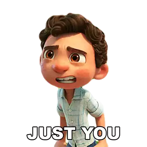 Just You Luca Paguro Sticker - Just You Luca Paguro Luca Stickers