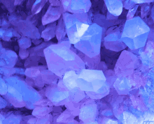 Glowing Crystals GIF - Bluecrystals Crystals Glowing GIFs