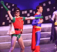 Robin Superman GIF - Robin Superman Dancing GIFs