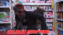 Holiday Shopping Christmas GIF - Holiday Shopping Christmas Chaos GIFs
