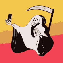 Leoherm Skull Selfie GIF
