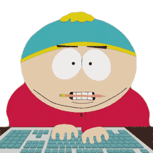 typing eric cartman south park up the down steroid s8e3
