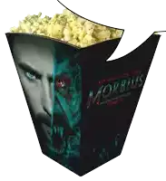 a popcorn bucket for a movie called morbidus