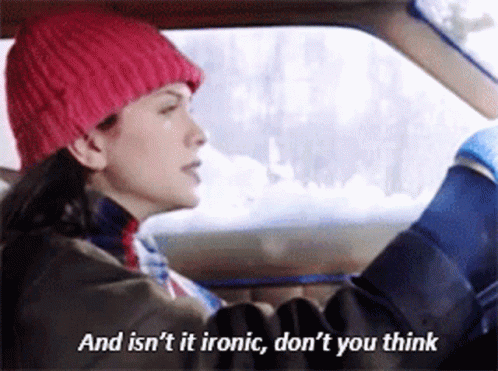 Alanis Morissette And Isnt It Ironic Dont You Think GIF - Alanis Morissette And Isnt It Ironic Dont You Think Ironic GIFs