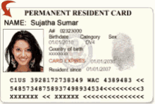Green Card Permanent Resident Card GIF - Green Card Permanent Resident Card GIFs