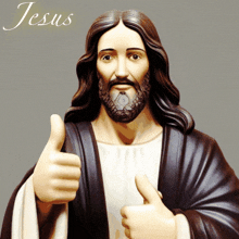Jesus Thumbs Up GIF - Jesus Thumbs Up Like GIFs