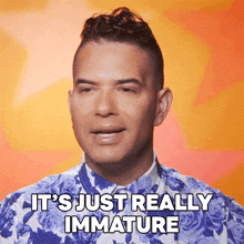 It'S Just Really Immature Alexis Michelle GIF - It'S Just Really Immature Alexis Michelle Rupaul’s Drag Race All Stars GIFs