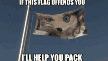 kristofferson flag silverfox if this flag offends you ill help you pack