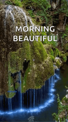 Morning Waterfall GIF