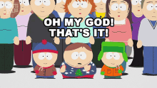 Thats It Eric Cartman GIF - Thats It Eric Cartman Kyle Broflovski GIFs