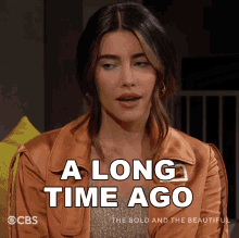A Long Time Ago Steffy Forrester GIF - A Long Time Ago Steffy Forrester The Bold And The Beautiful GIFs